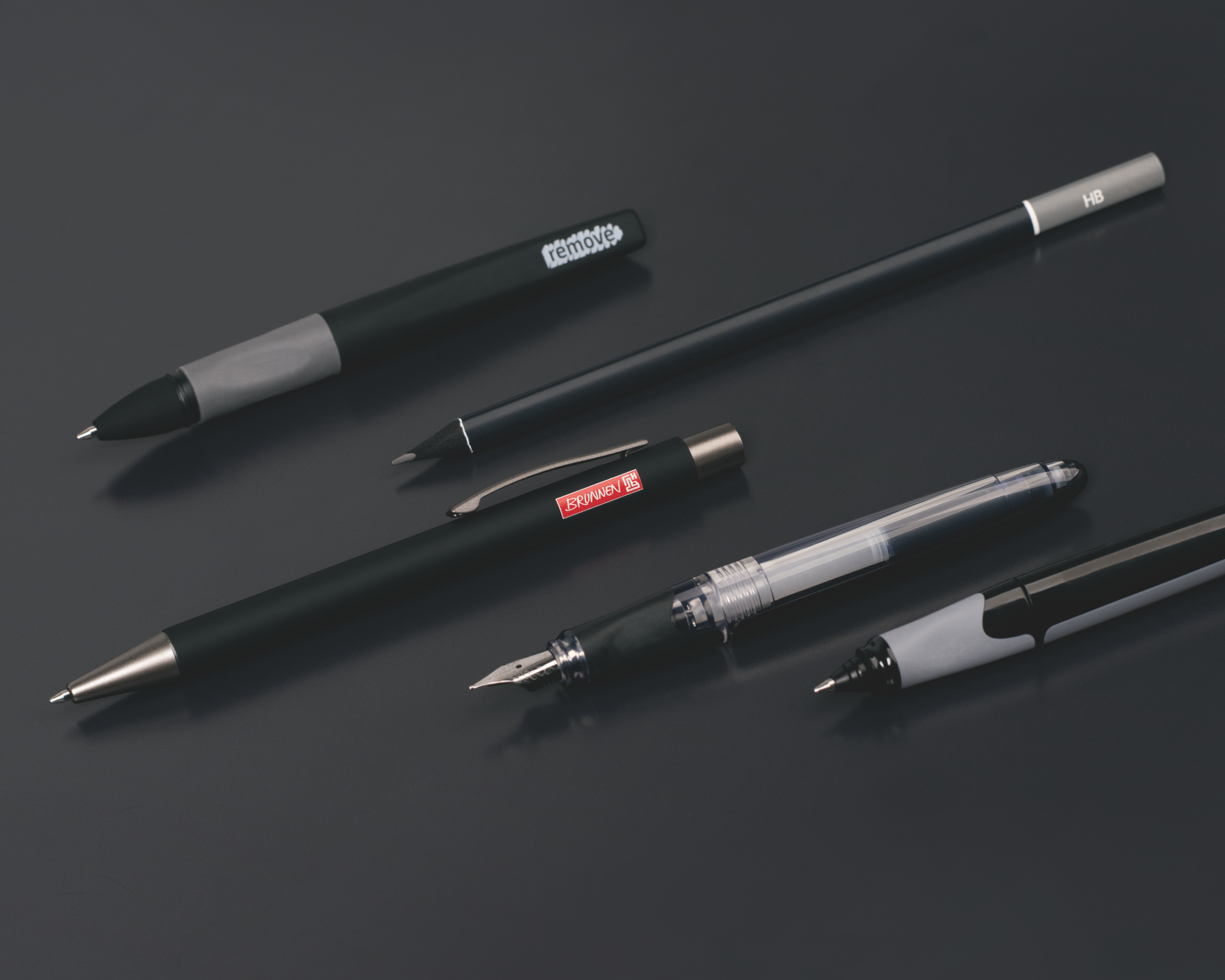 Brunnen Dreikant Bleistift Colour Code HB onyx