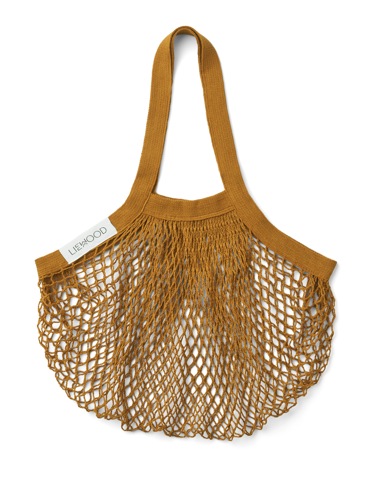 Liewood Einkaufsnetz aus Baumwolle Mesi mesh tote bag Golden Caramel Liewood Einkaufsnetz aus Baumwolle Mesi mesh tote bag Golden Caramel