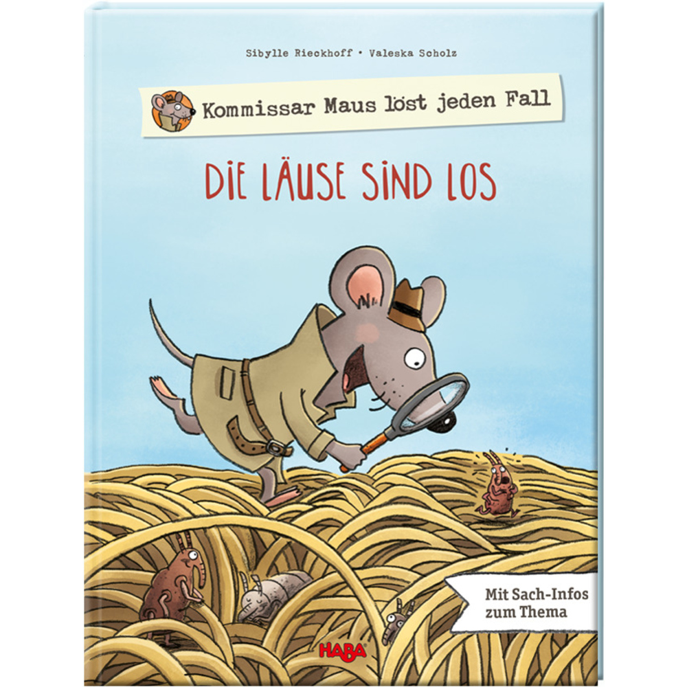 Haba Buch Kommissar Maus löst jeden Fall – Die Läuse sind los Haba Buch Kommissar Maus löst jeden Fall – Die Läuse sind los