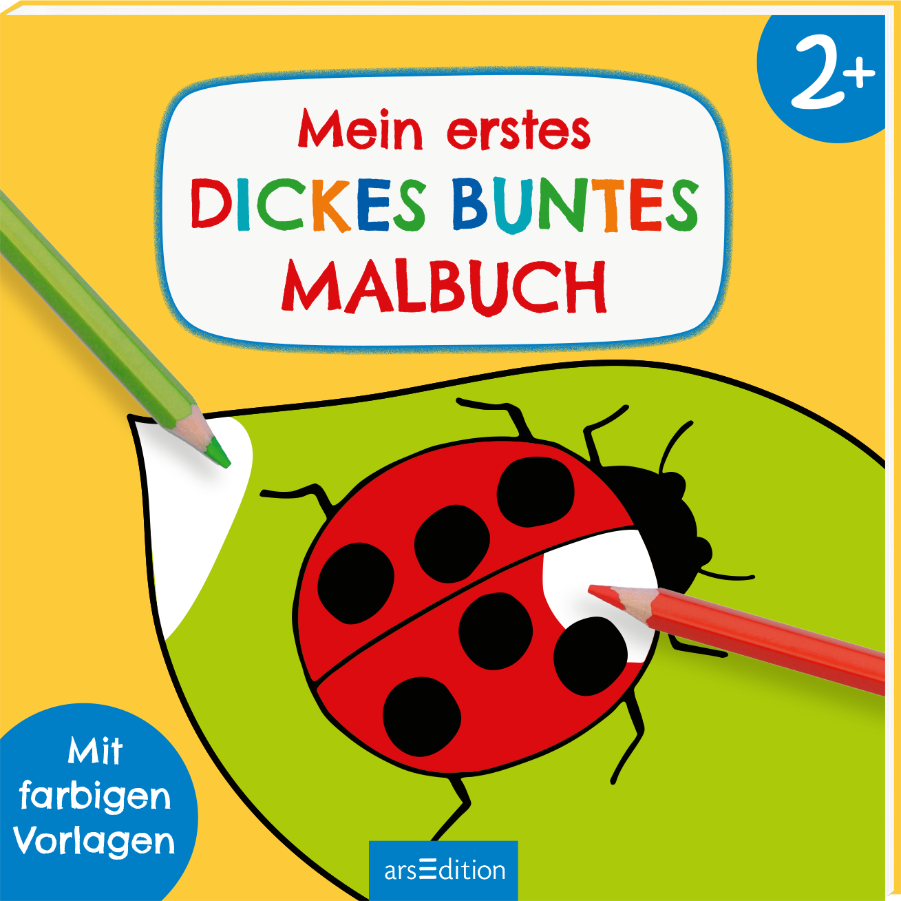 Mein erstes Dickes Buntes Malbuch ab 2 Jahren