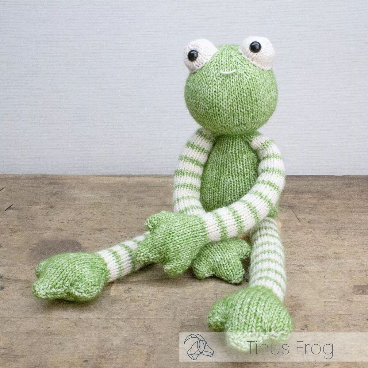 Hardicraft DIY Strickset Knitting Kit Tinus Frog Frosch Hardicraft DIY Strickset Knitting Kit Tinus Frog Frosch