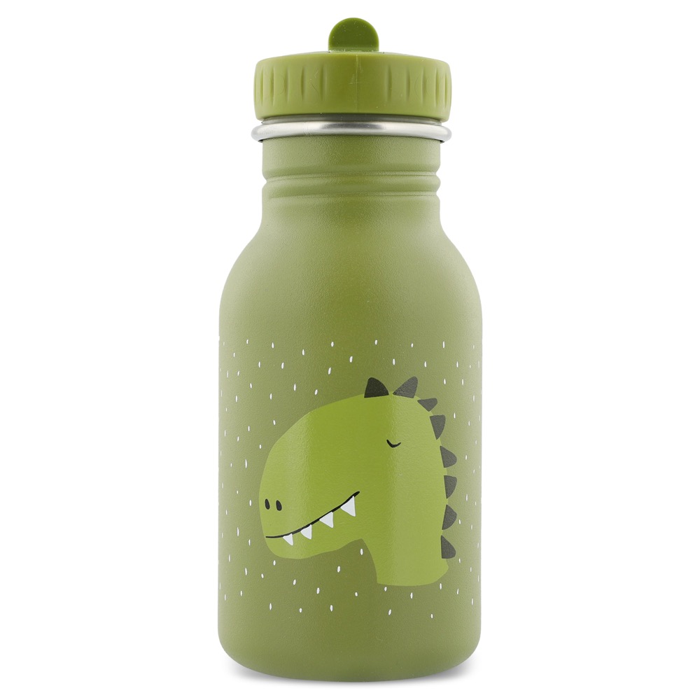 Trixie Baby Brotdose Trinkflasche Set Edelstahl Dino Grün Small