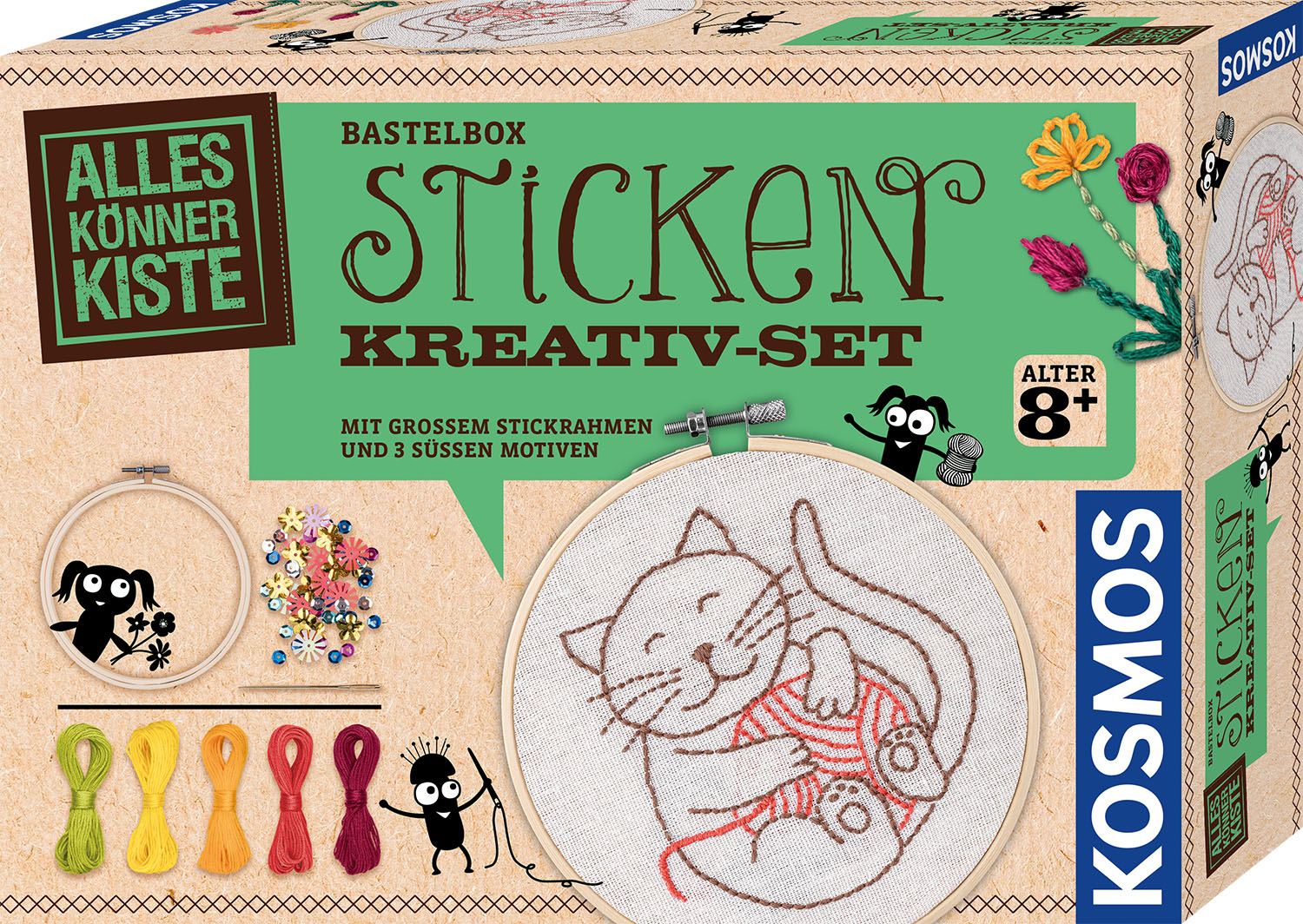 Kosmos AllesKönnerKiste Sticken Kreativ-Set