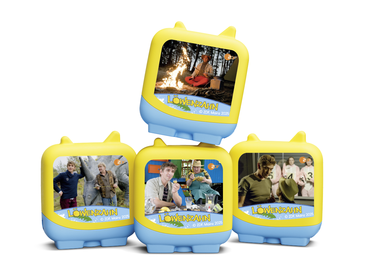 Tonies Clever Tonie Löwenzahn Set ab 5 Jahren