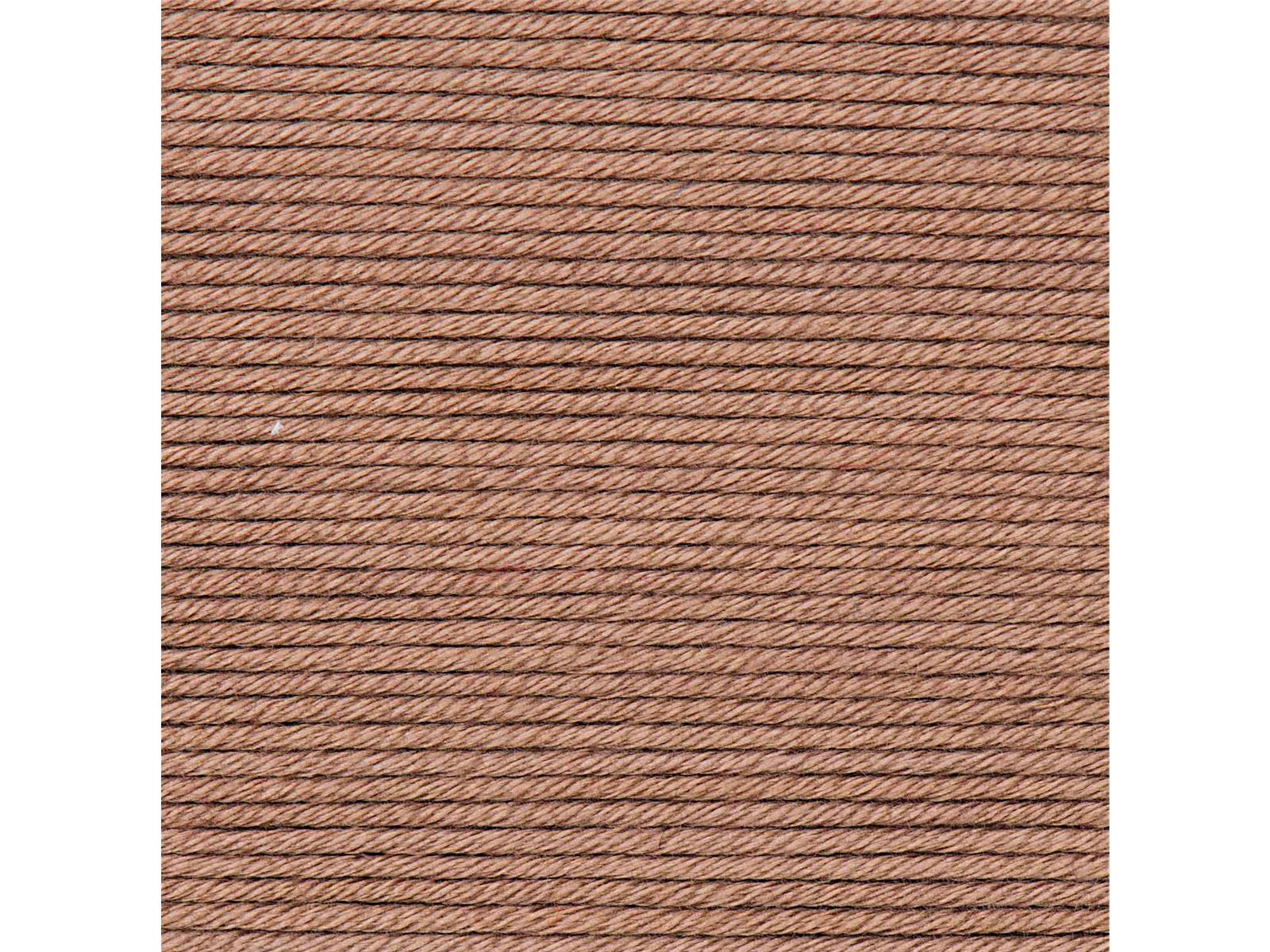 Rico Design Essentials Cotton dk Wolle 50g Farbe 82 Hellbraun