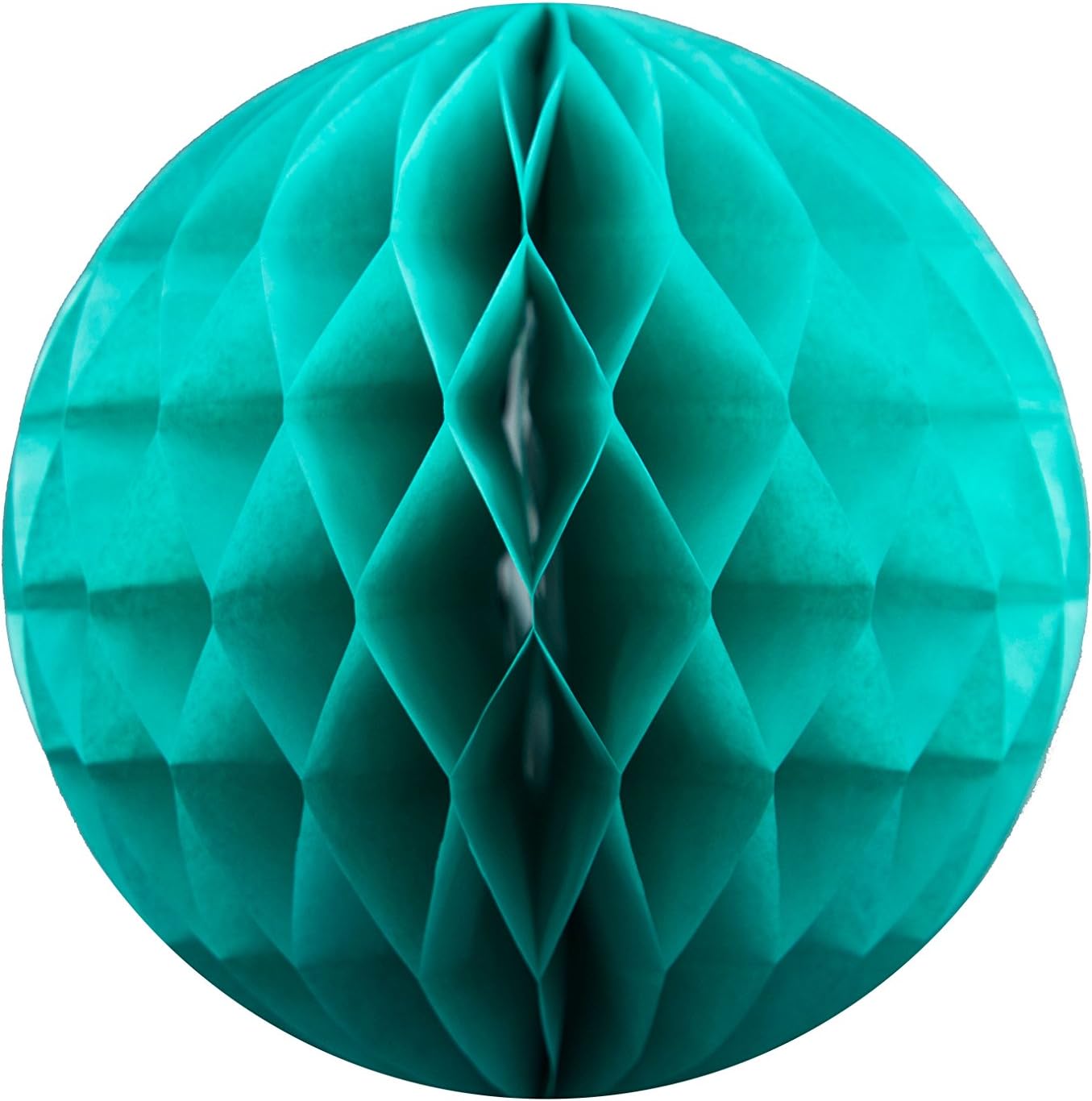 Elfenstall Seidenpapier Wabenball für Ihre Hochzeit oder Party als Dekoration 6 Zoll 15 cm in der Farbe Türkis