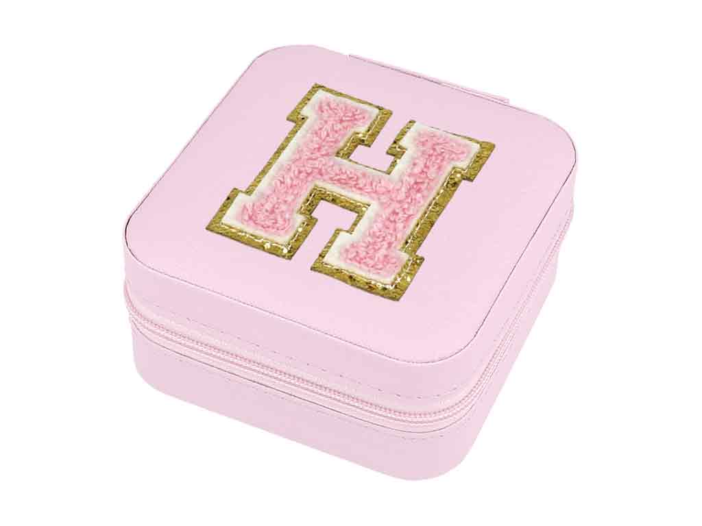 BB Klostermann Schmuckbox Buchstabe H Rosa