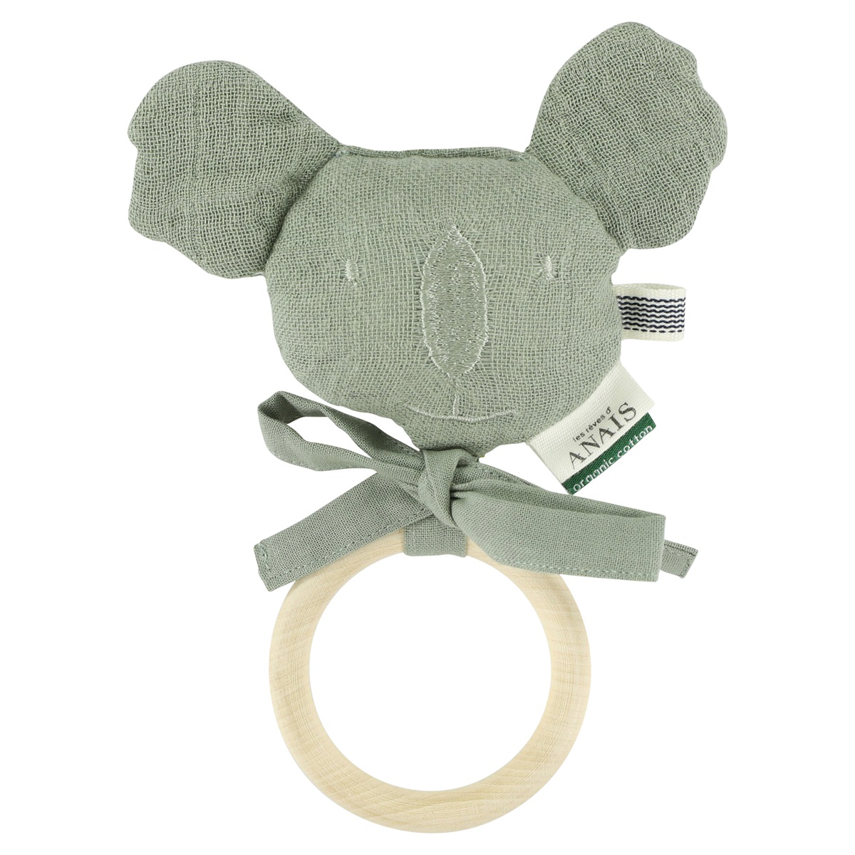 Trixie Baby Rassel mit Koala-Bär Bliss olive
