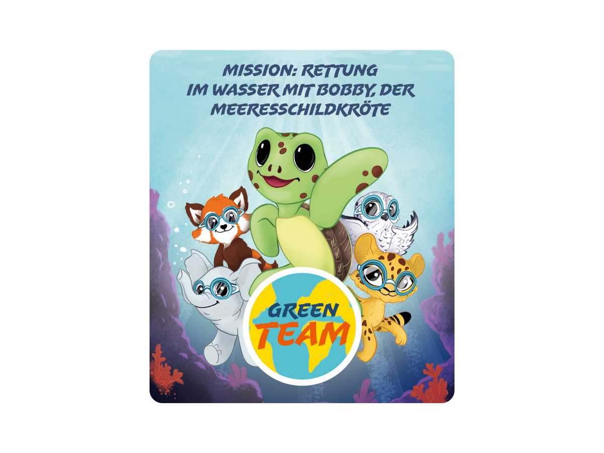 Tonies Green Team Mission: Rettung am Wasser mit Bobby, der Meeresschildkröte