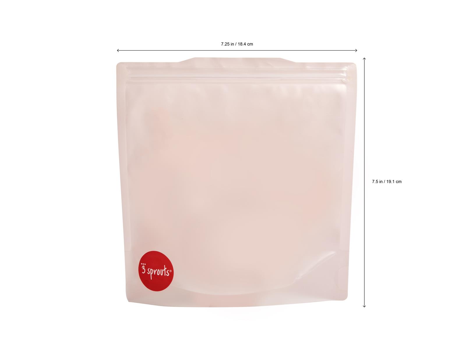 3 Sprouts Sandwich Bag wiederverwendbare Vespertasche 2er Set für Kinder Rentier 3 Sprouts Sandwich Bag wiederverwendbare Vespertasche 2er Set für Kinder Rentier