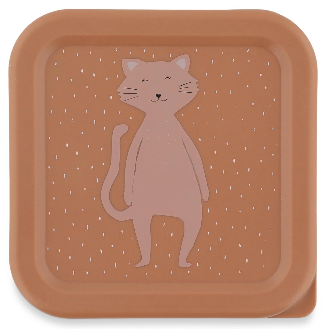 Trixie Baby Lunchbox Snackbox aus Kunststoff 3er Set Mrs Cat Katze