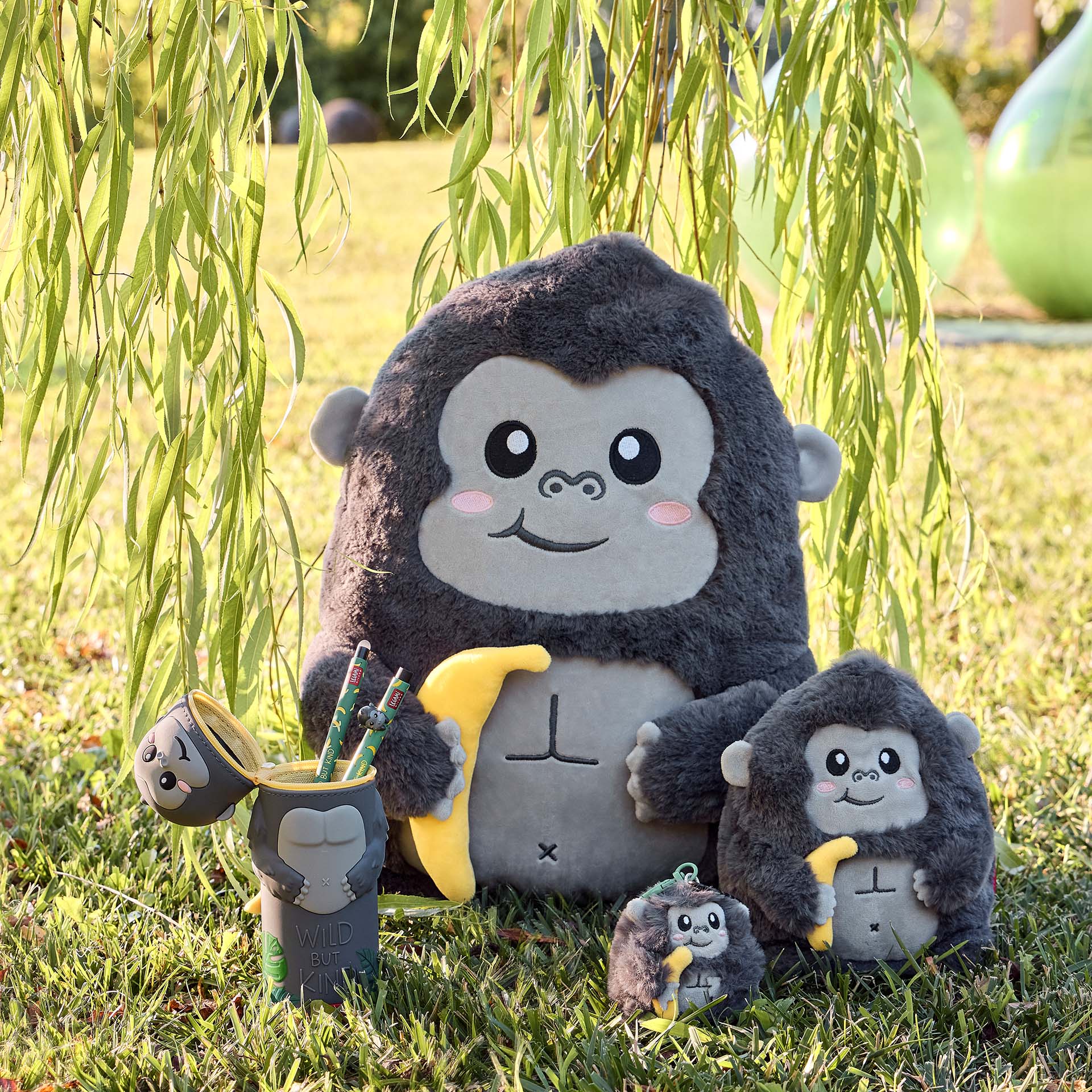 Legami Plüschtier Kuscheltier Super Soft Mini Gorilla