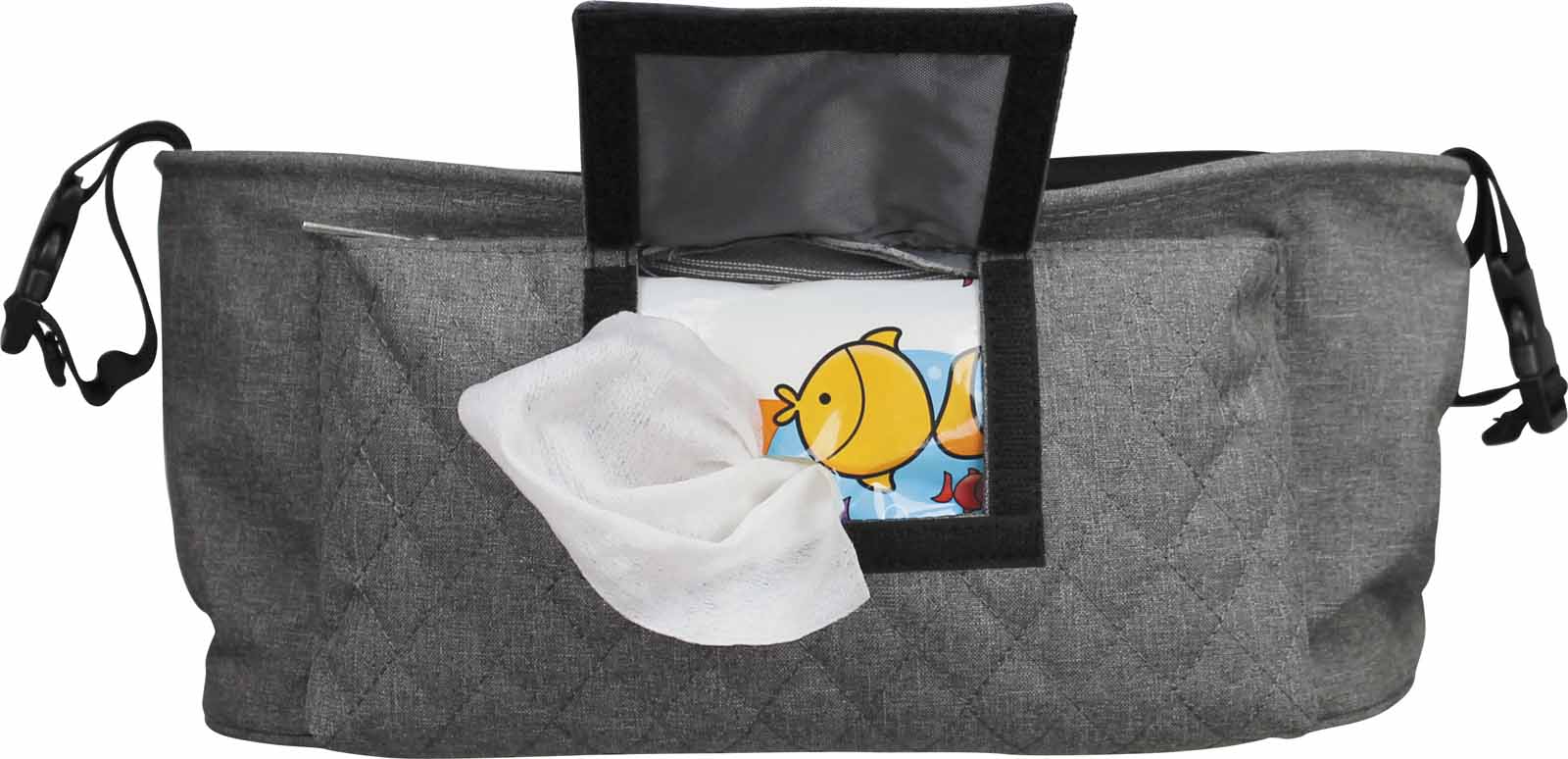 Dooky Kinderwagentasche Organizer grau Dooky Kinderwagentasche Organizer grau