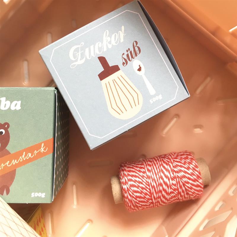 Life is Delicious Bastelbogen DIY Verpackungen für Kinderkaufladen