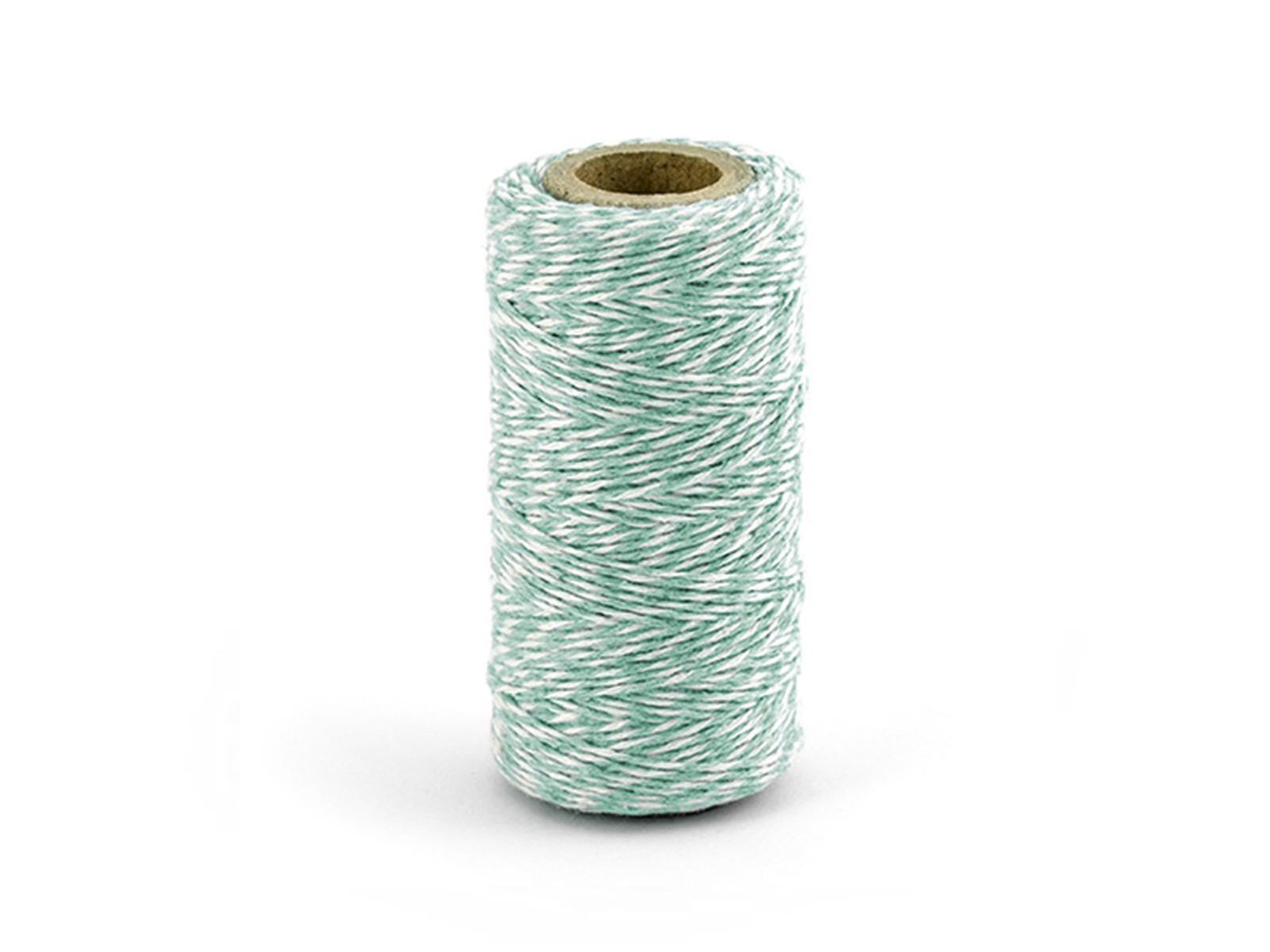 PartyDeco Bakers Twine Bäckergarn aus Baumwolle türkis 50m