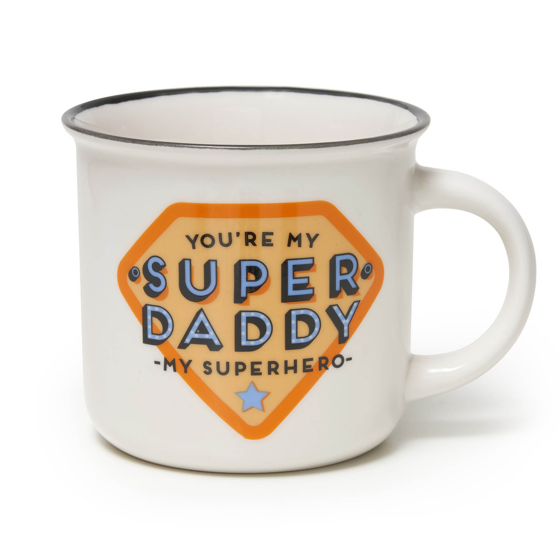 Legami Porzellantasse Trinkbecher Cu-Puccino Super-Daddy