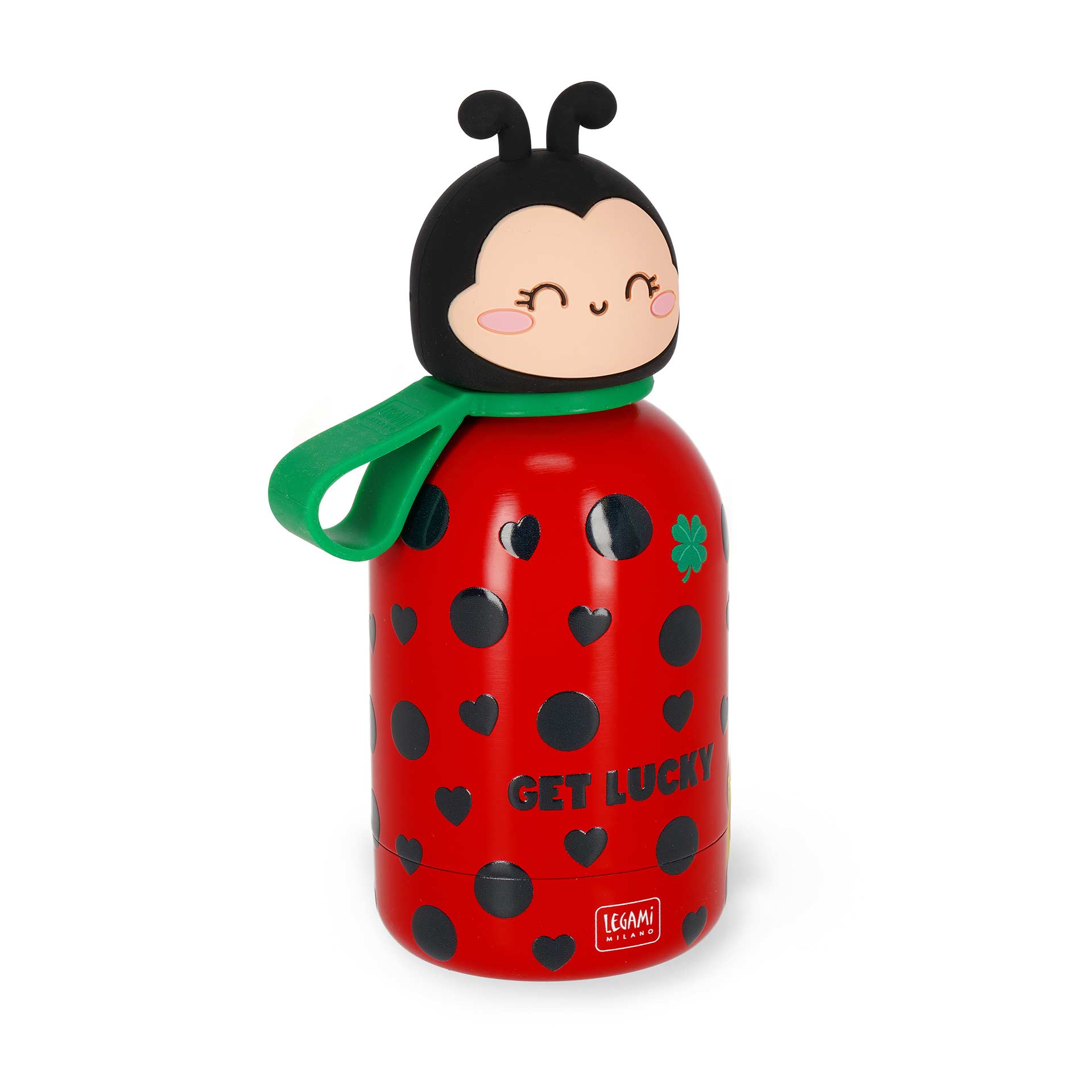 Legami Thermosflasche für Kinder Hot & Cold BFF Ladybug Marienkäfer