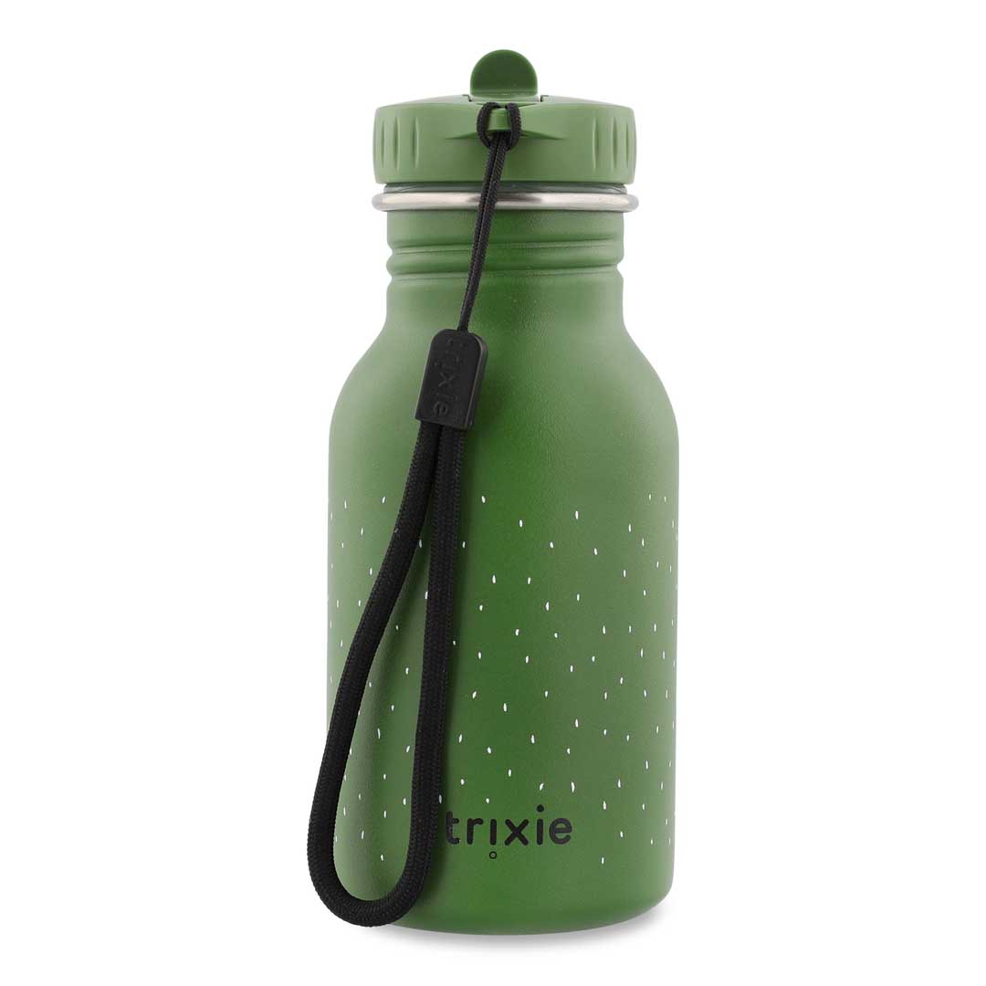 Trixie Baby Trinkflasche aus Edelstahl Mr Alligator grün 350 ml