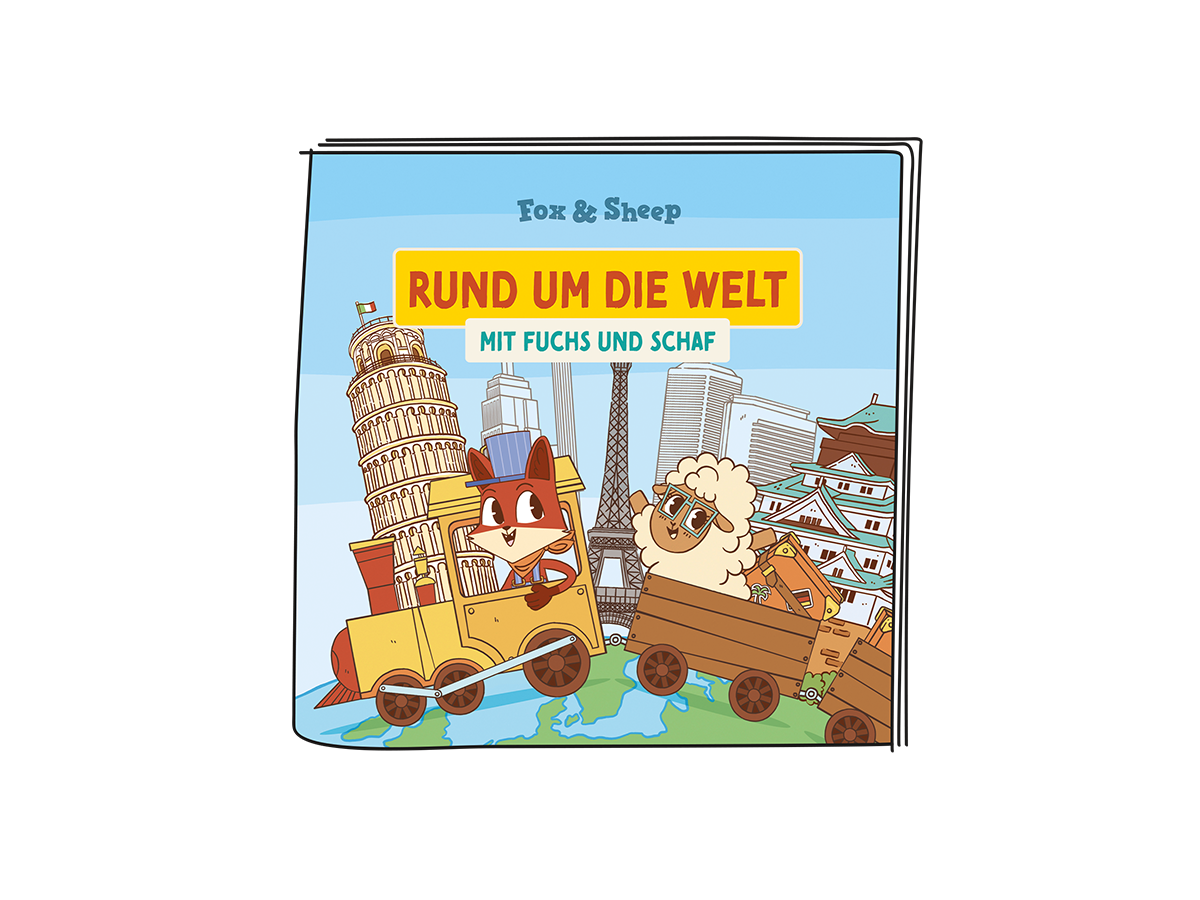 Tonies Rund um die Welt mit Fuchs&Schaf Osaka & Serengeti ab 4 Jahren