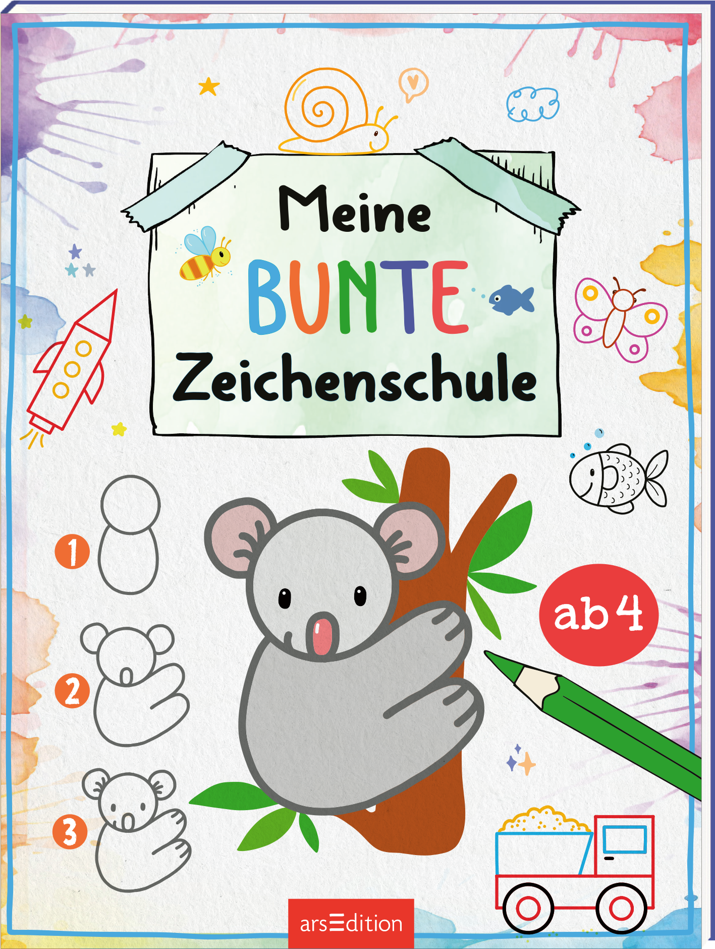 Meine bunte Zeichenschule ab 4 Jahren