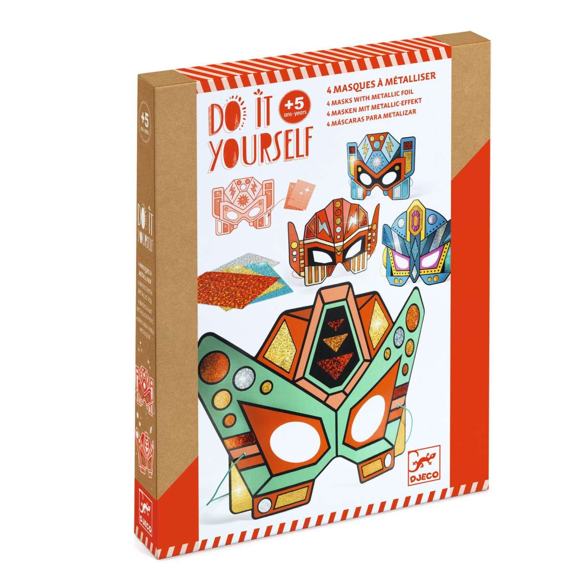 Djeco DIY Masken Super-Roboter Bastelset Djeco DIY Masken Super-Roboter Bastelset