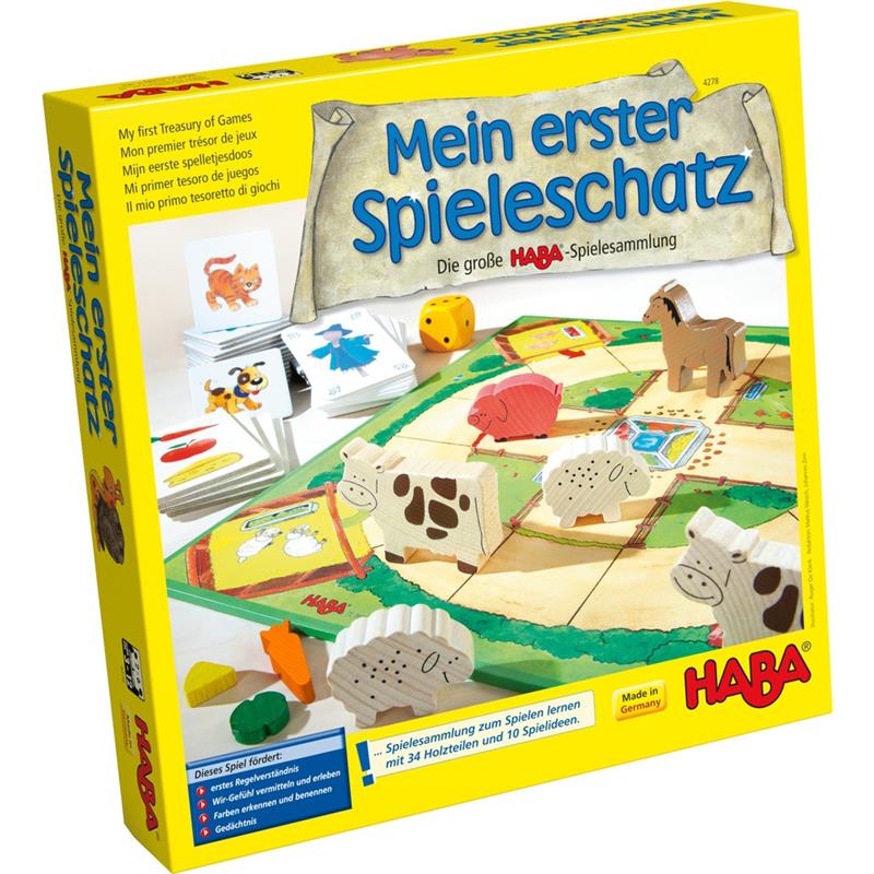 Haba 4278 Mein erster Spieleschatz Haba 4278 Mein erster Spieleschatz