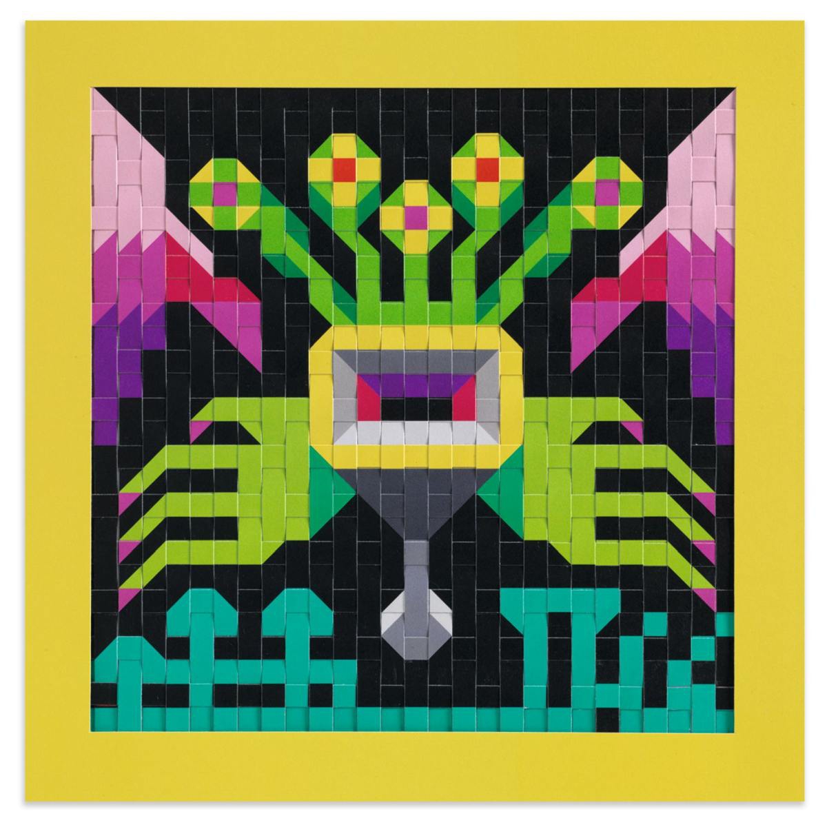 Djeco Papierkunst Invaders Aliens Bastelset Djeco Papierkunst Invaders Aliens Bastelset