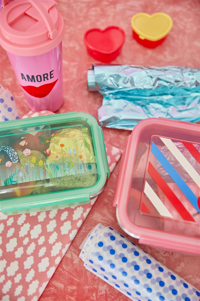 Rice Edelstahl Lunchbox Frühstücksdose Blumenwiese Summer Flowers
