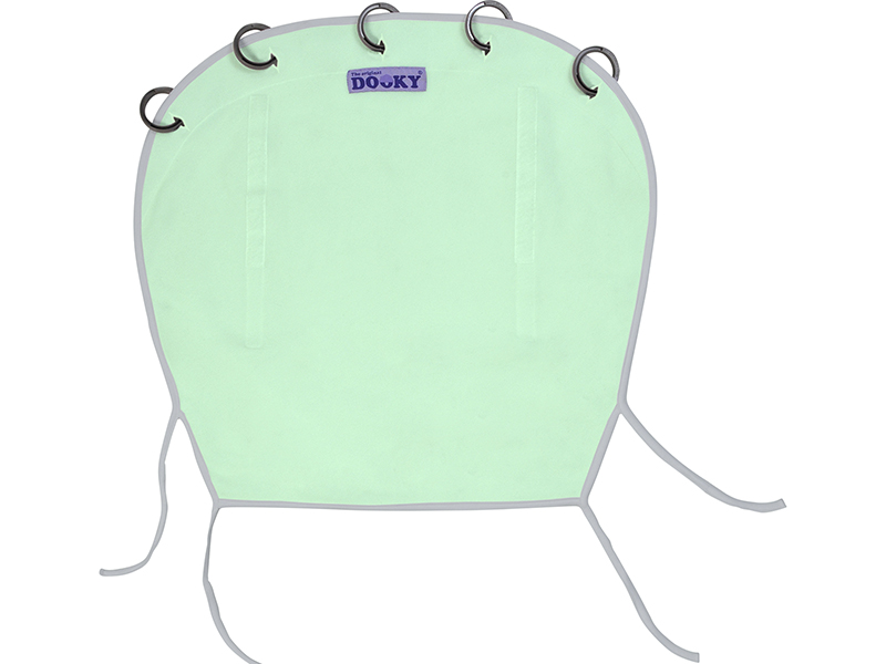 Dooky Sonnenblende in Mint-Grau