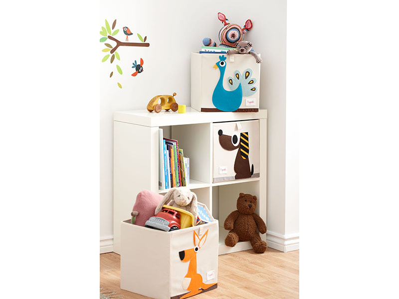 3 Sprouts Aufbewahrungsbox Regalbox Motiv Hund