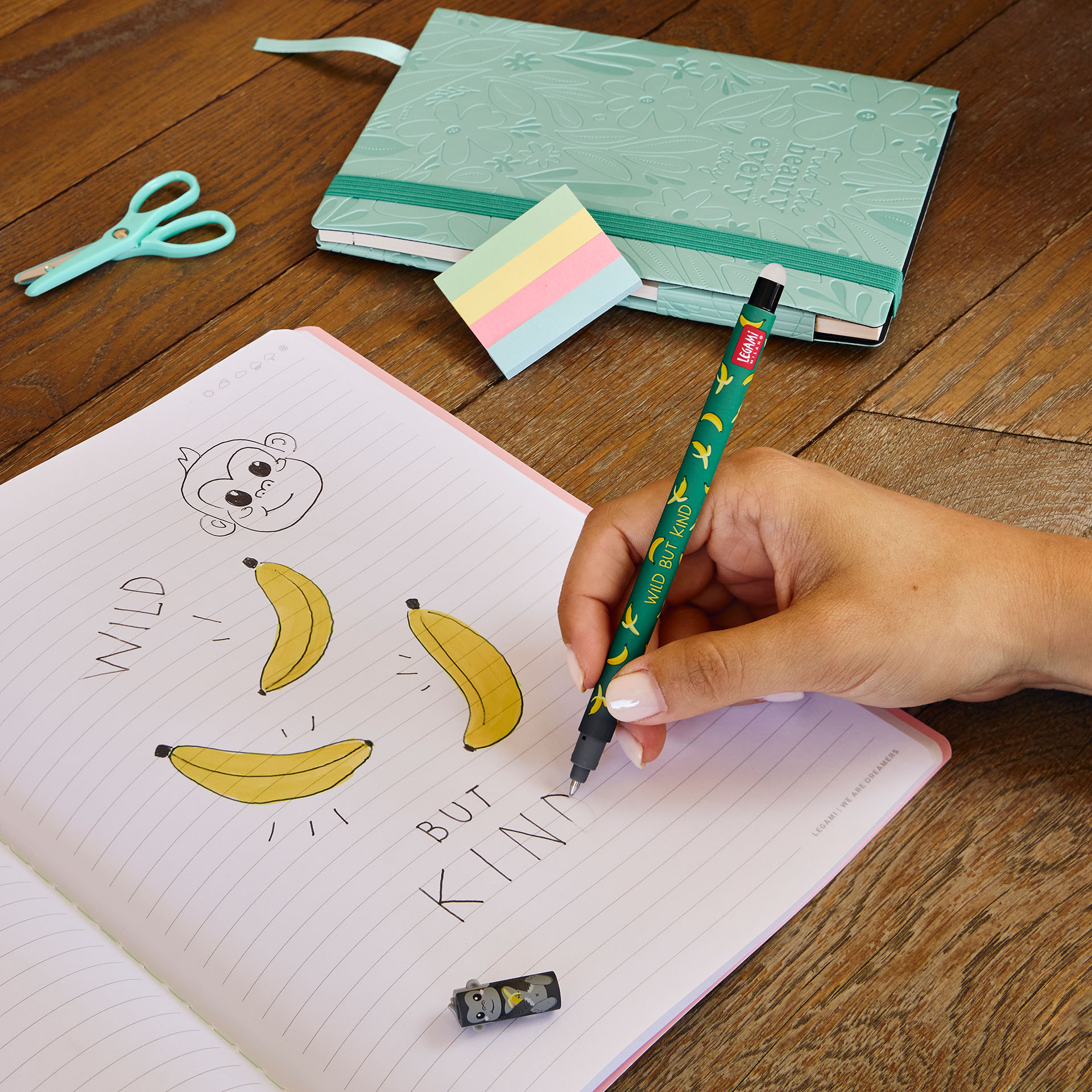 Legami Löschbarer Gelstift Gel Pen Gorilla