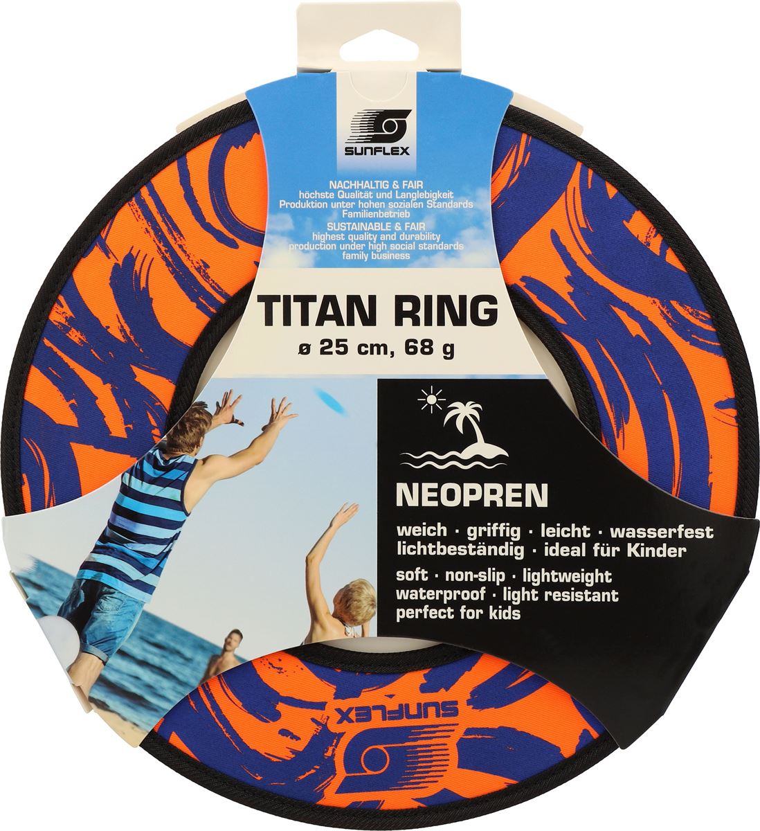 Sunflex Titan Ring Wurfring Funky Scribble