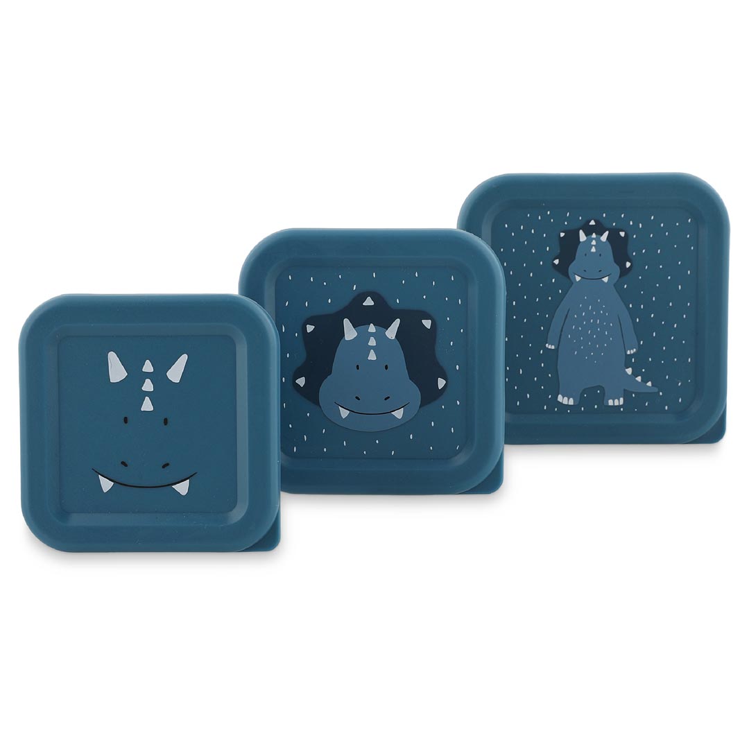Trixie Baby Lunchbox Snackbox aus Kunststoff 3er Set Mr Triceratops Dino Trixie Baby Lunchbox Snackbox aus Kunststoff 3er Set Mr Triceratops Dino