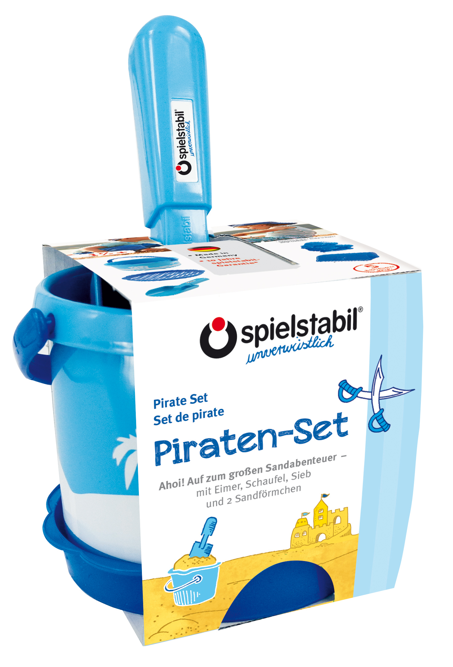 Spielstabil Piraten Set 5-teilig Sandkastenspielzeug