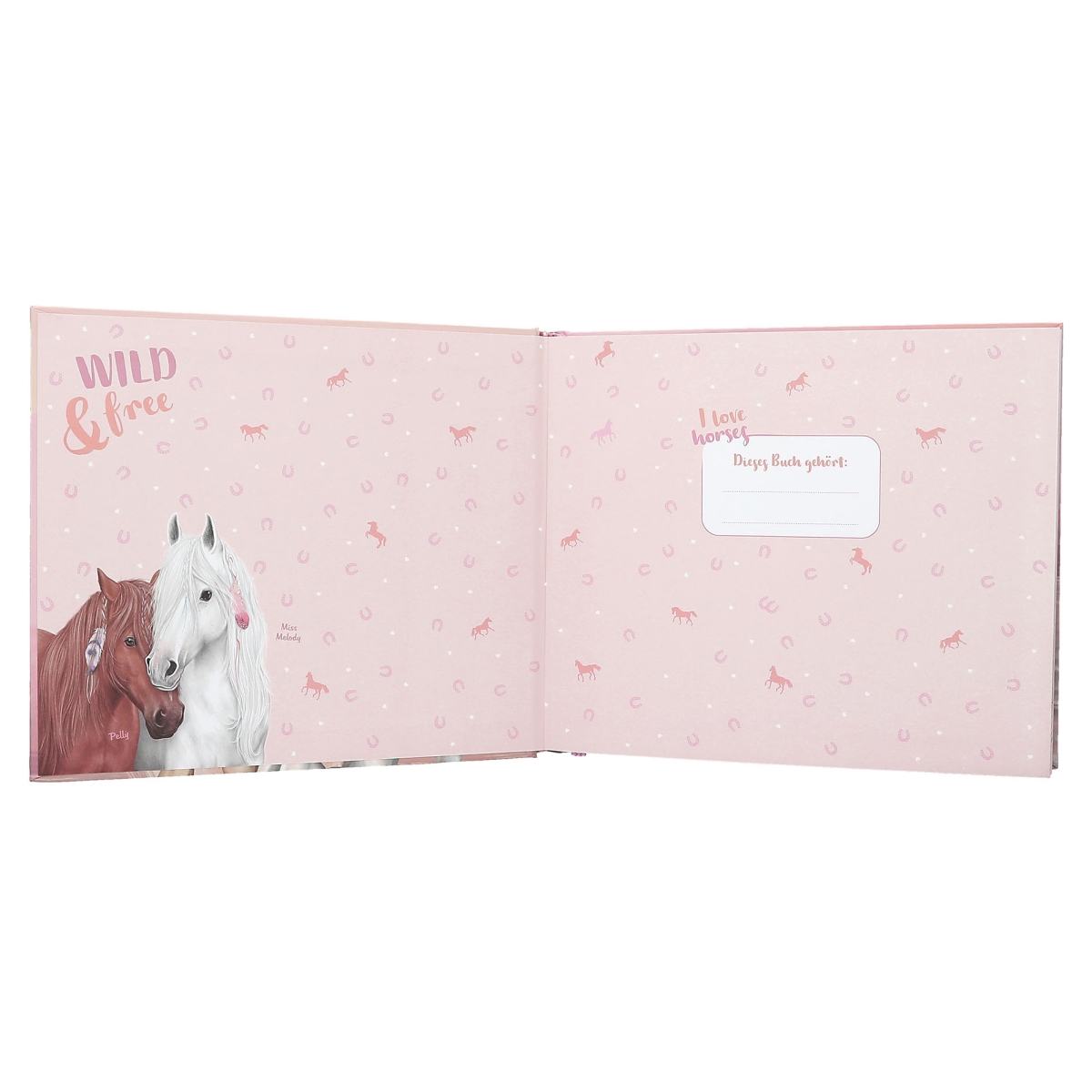 Miss Melody Freundebuch Sundown Pferde Motiv 1 Miss Melody Freundebuch Sundown Pferde Motiv 1