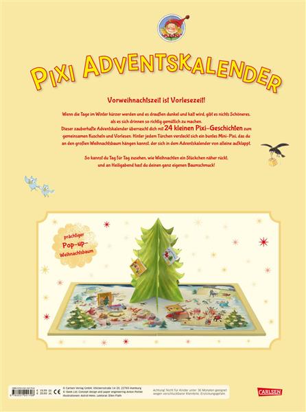Pixi Adventskalender mit Weihnachtsbaum 2018