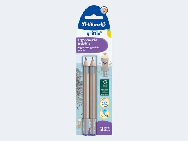 Pelikan Bleistift Griffix Stärke HB 2 Stück
