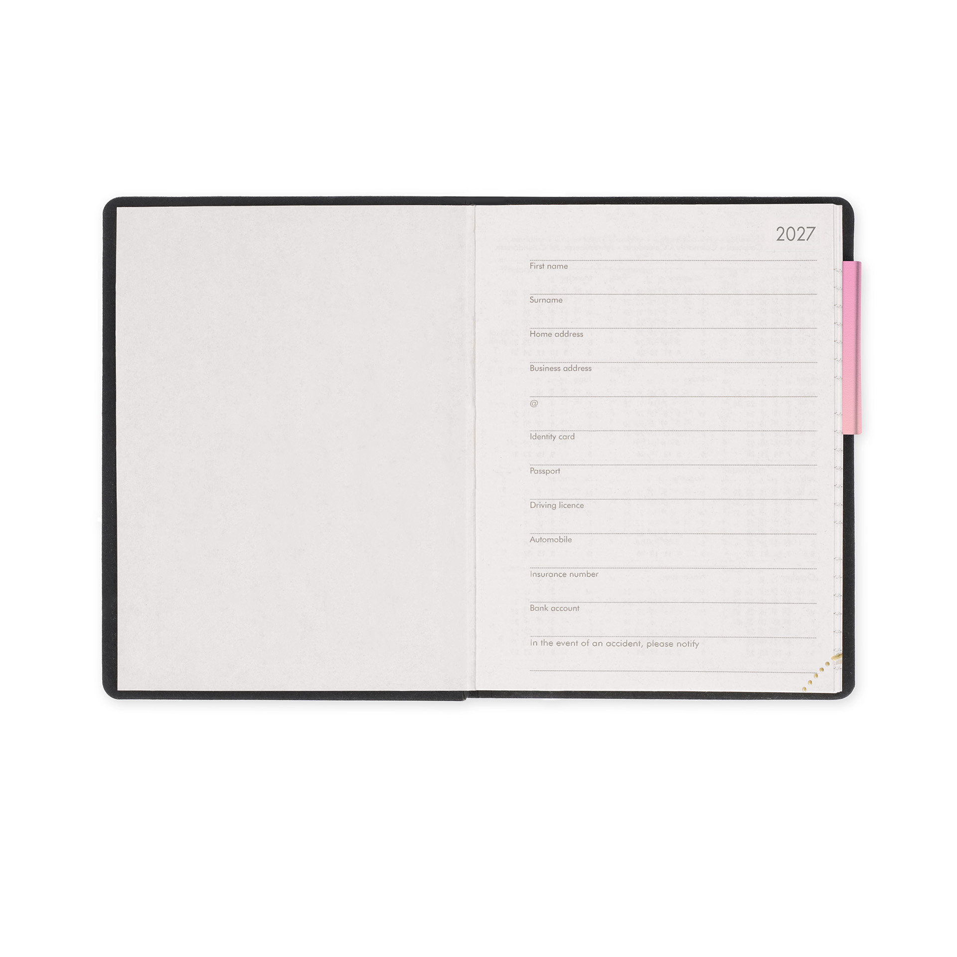 Legami Kalender Terminplaner für 12 Monate Wochenübersicht Mini 2027 Sunrise Lover