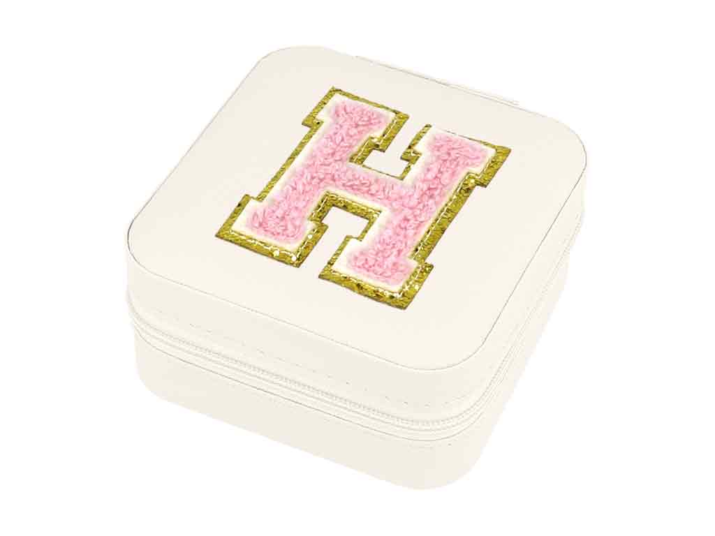 BB Klostermann Schmuckbox Buchstabe H Beige