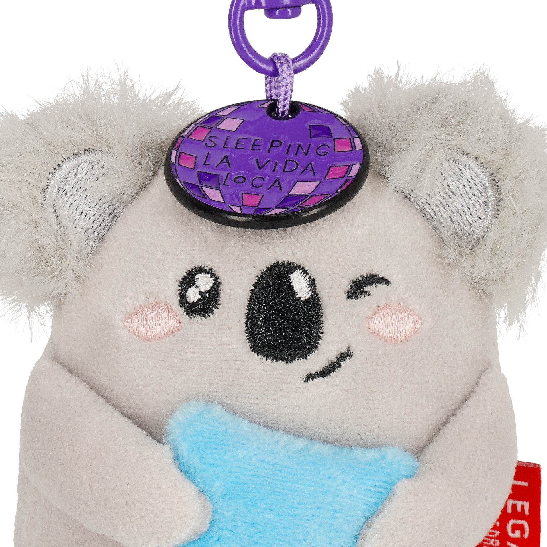 Legami Plüsch-Schlüsselanhänger Super Soft Sleeping La Vida Loca Koala