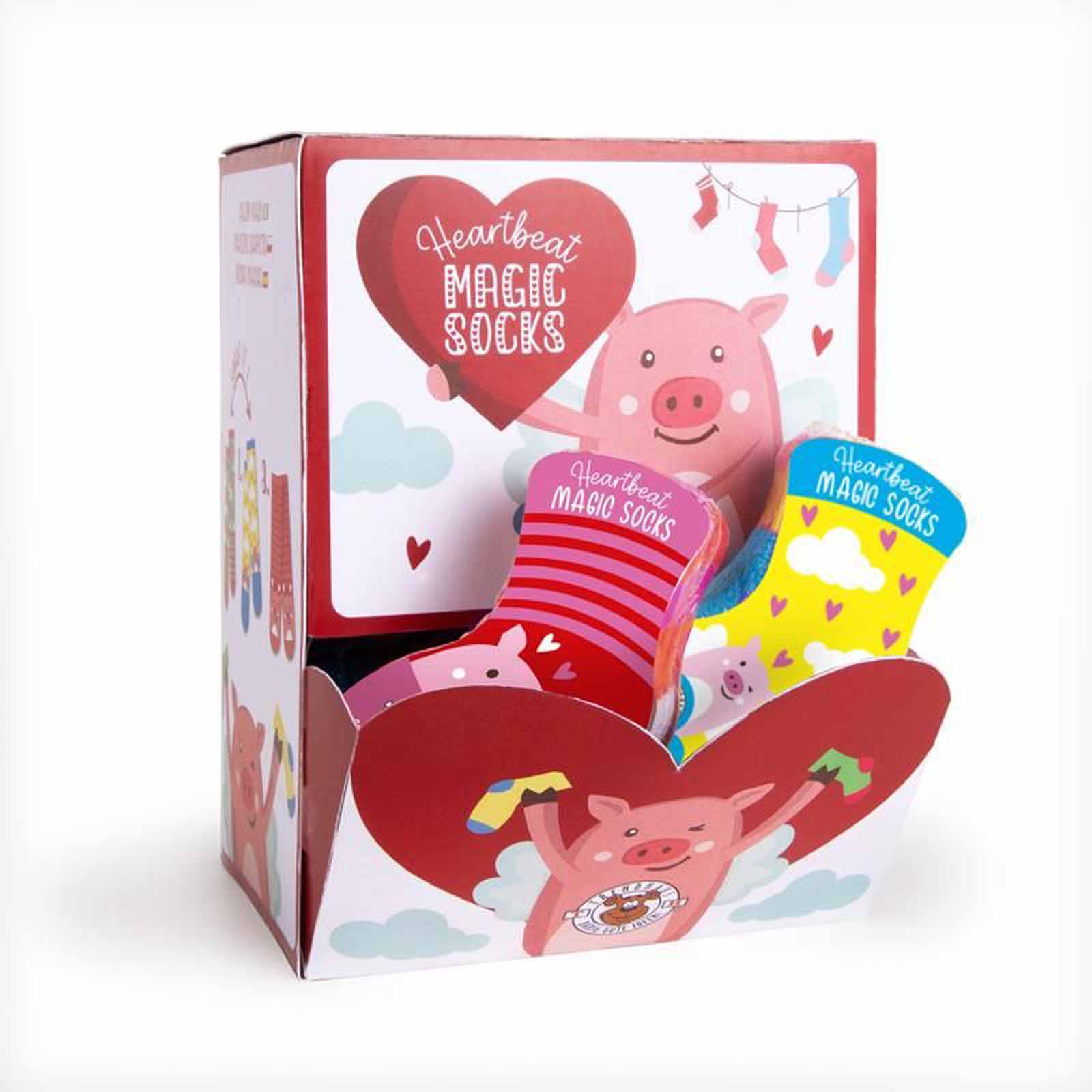 Trendhaus Heartbeat Zaubersocken One Size sortiert