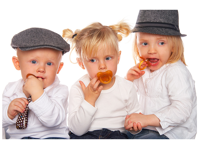 Hevea Natur-Kautschuk Baby-Schnuller Auto ab 3 Monate