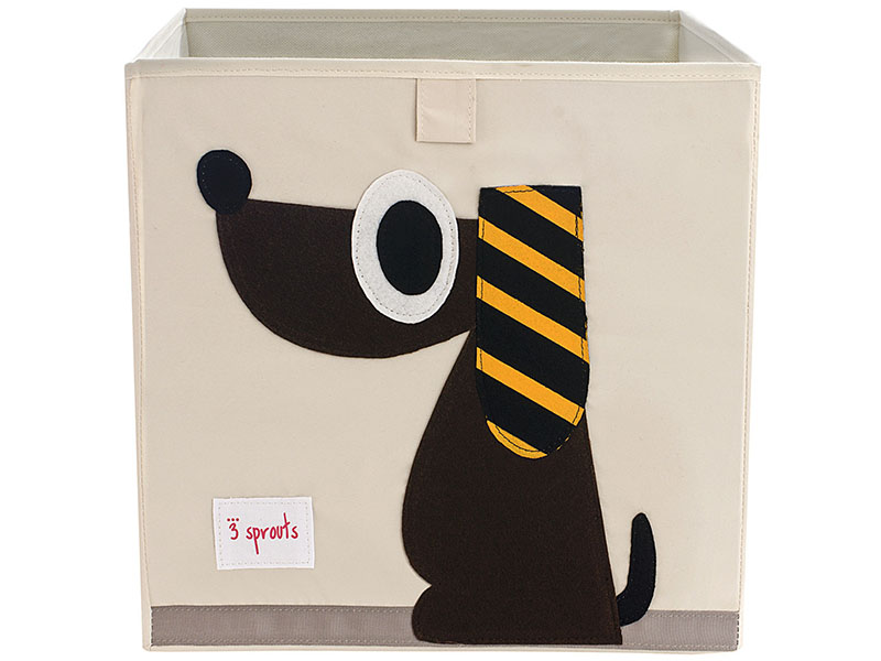 3 Sprouts Aufbewahrungsbox Regalbox Motiv Hund