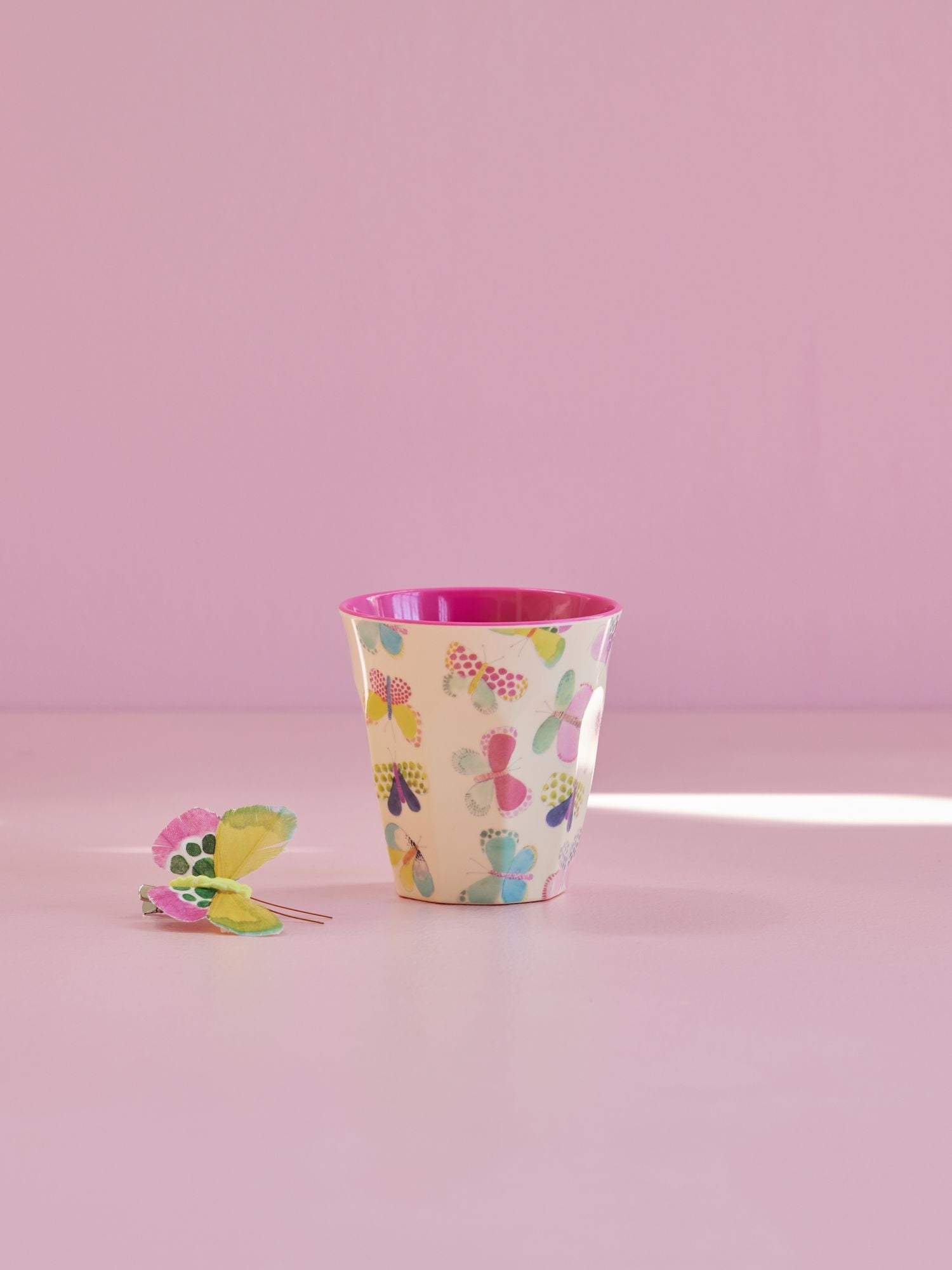 Rice Melaminbecher Schmetterling medium