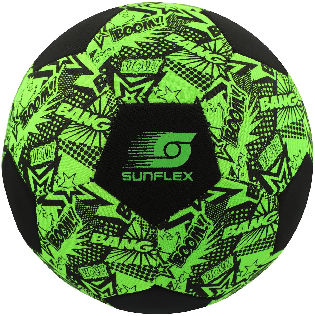Sunflex Neopren Soccer Ball Fußball Größe 5 Funky Boom