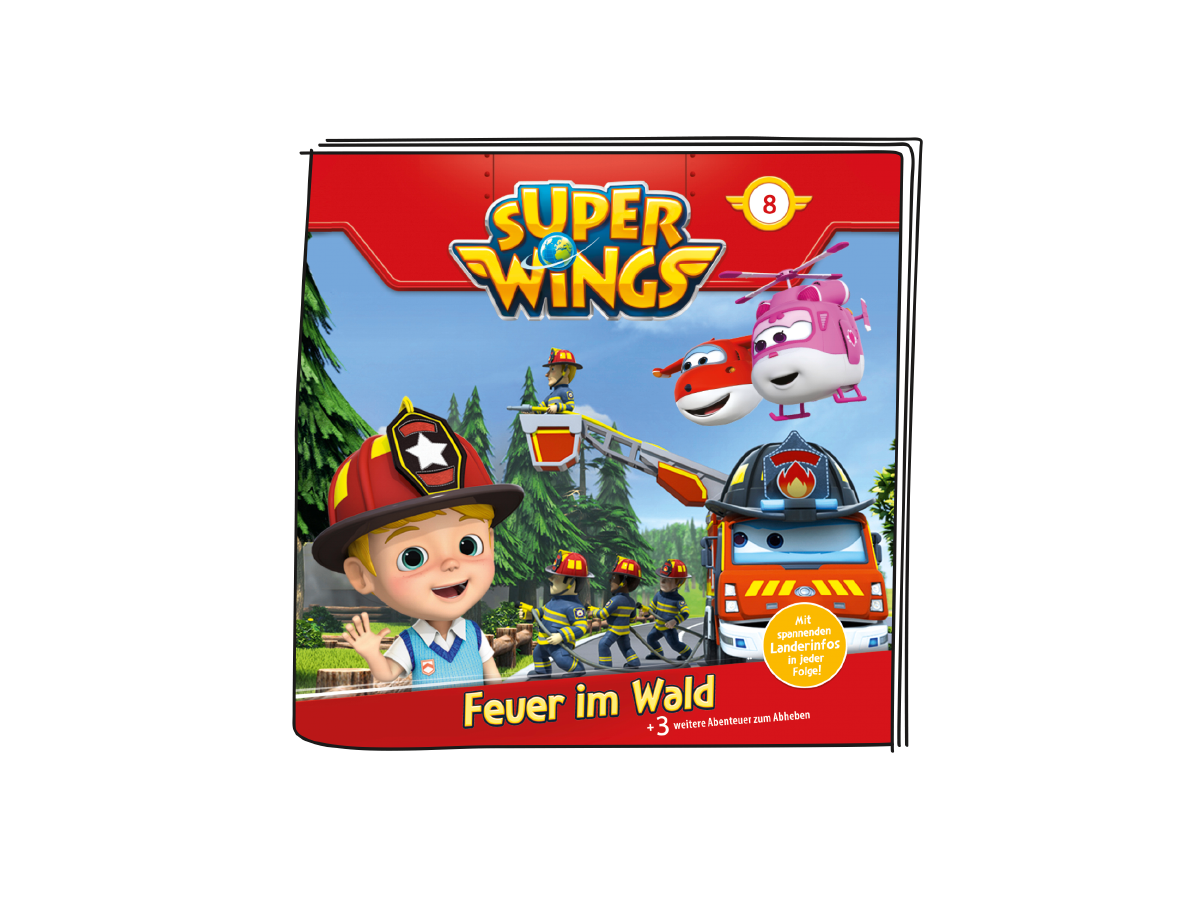 Tonies Super Wings Feuer im Wald ab 3 Jahren Tonies Super Wings Feuer im Wald ab 3 Jahren