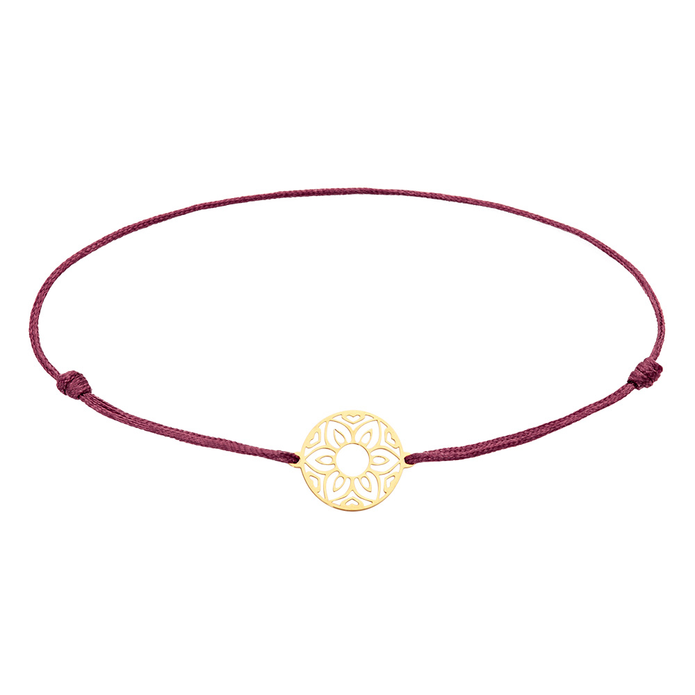 Armband Wonderful Vides Edelstahl vergoldet Love