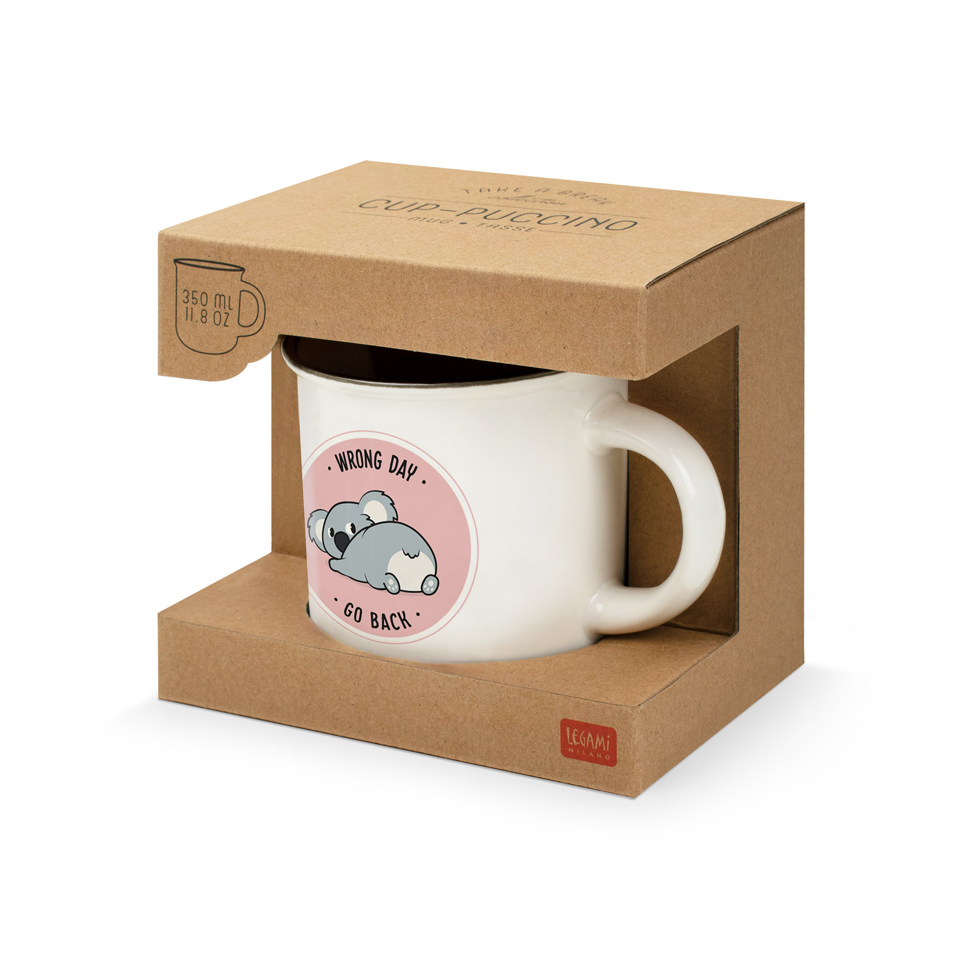 Legami Porzellantasse Trinkbecher Cu-Puccino Koala