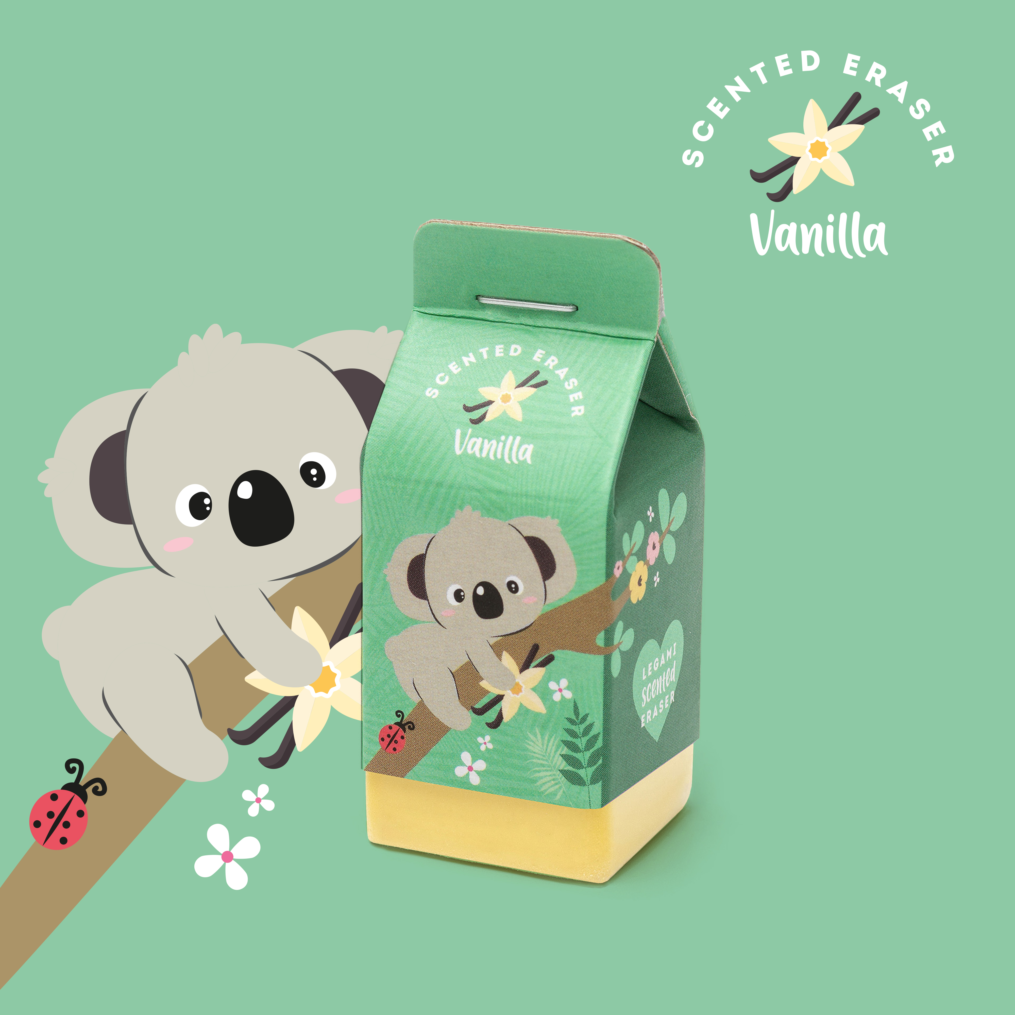 Legami Radiergummi Set mit Duft Yummy Yummy 3 Stück