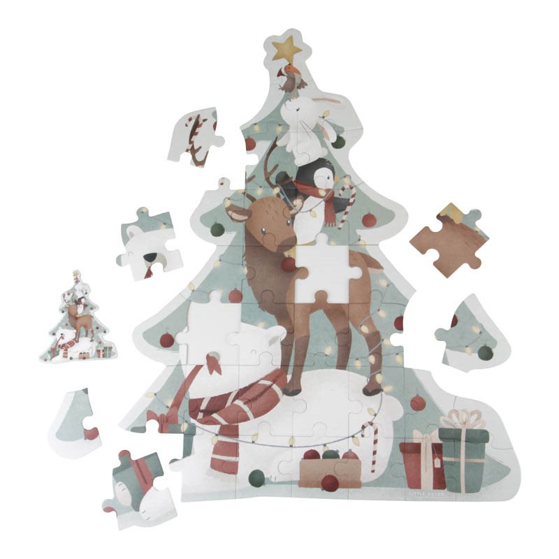 Little Dutch Puzzle Weihnachtspuzzle XL